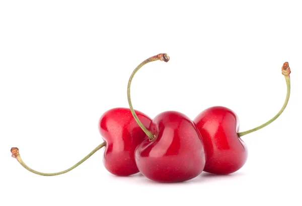 Bayas de cereza en forma de corazón — Foto de Stock