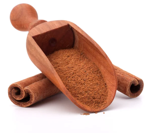 Ground cinnamon spice powder — Stock Photo, Image