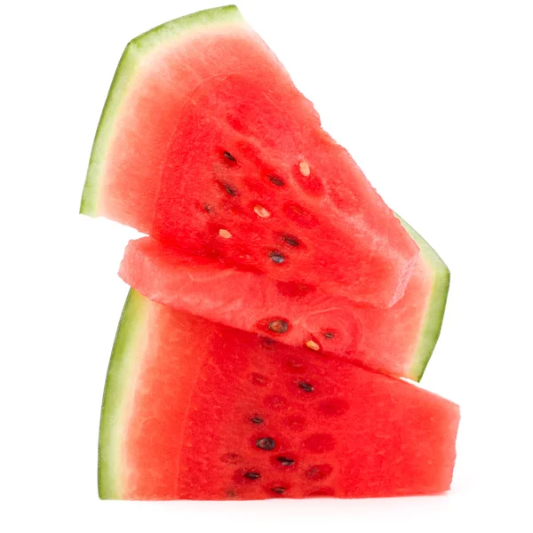 Aufgeschnittene reife Wassermelone — Stockfoto