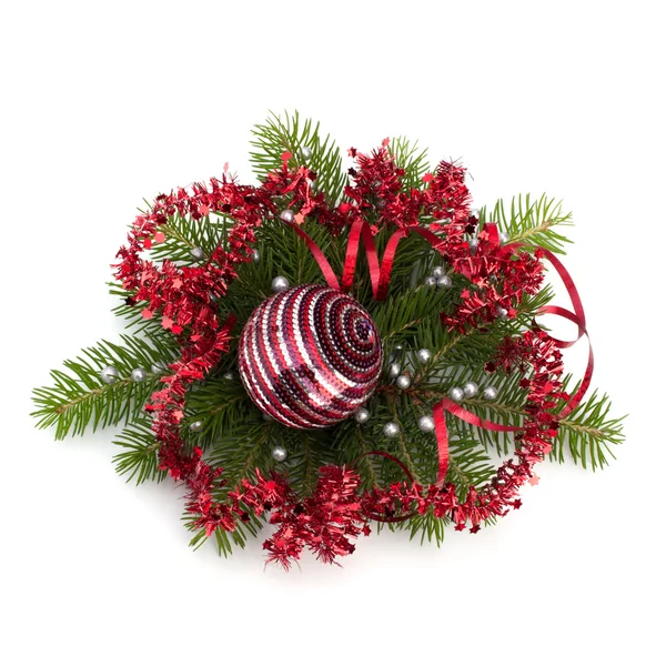 Christmas ball decoration — Stock Photo, Image