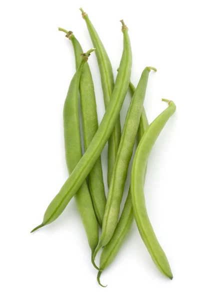 Green beans handful — Stock Photo, Image