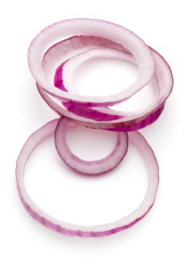 Kırmızı soğan dilimlenmiş