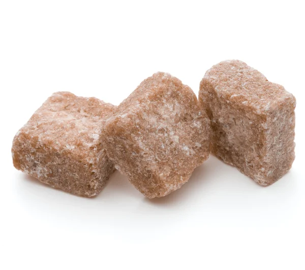 Cubes de sucre de canne brun — Photo
