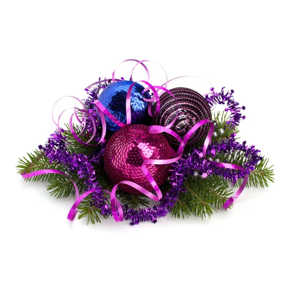 Christmas balls decoration — Stock Photo, Image