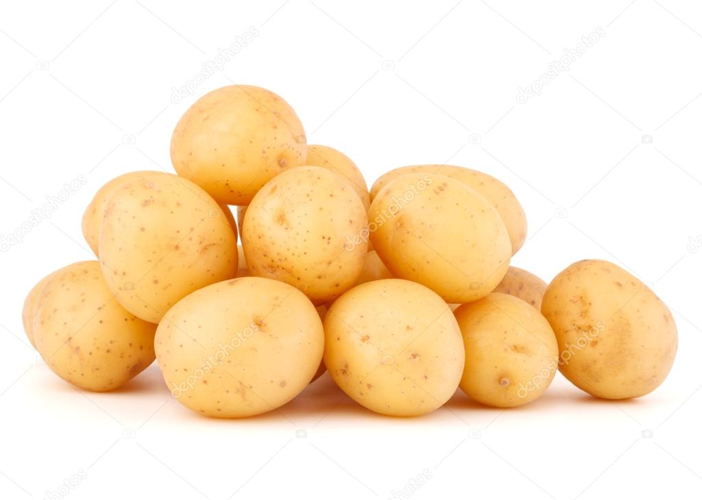 New potato tubers