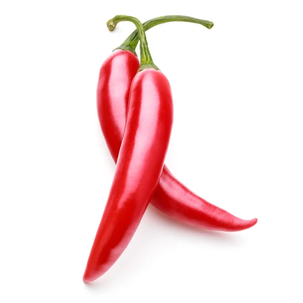 Red chilli cayenne peppers — Stock Photo, Image