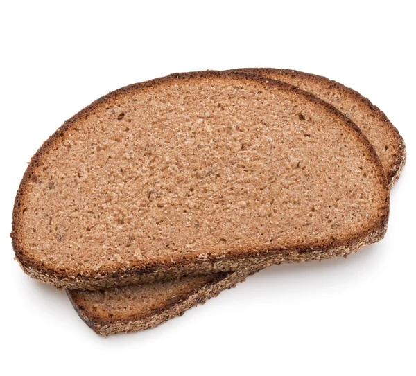 Slices of fresh rye bread — Stock Photo, Image