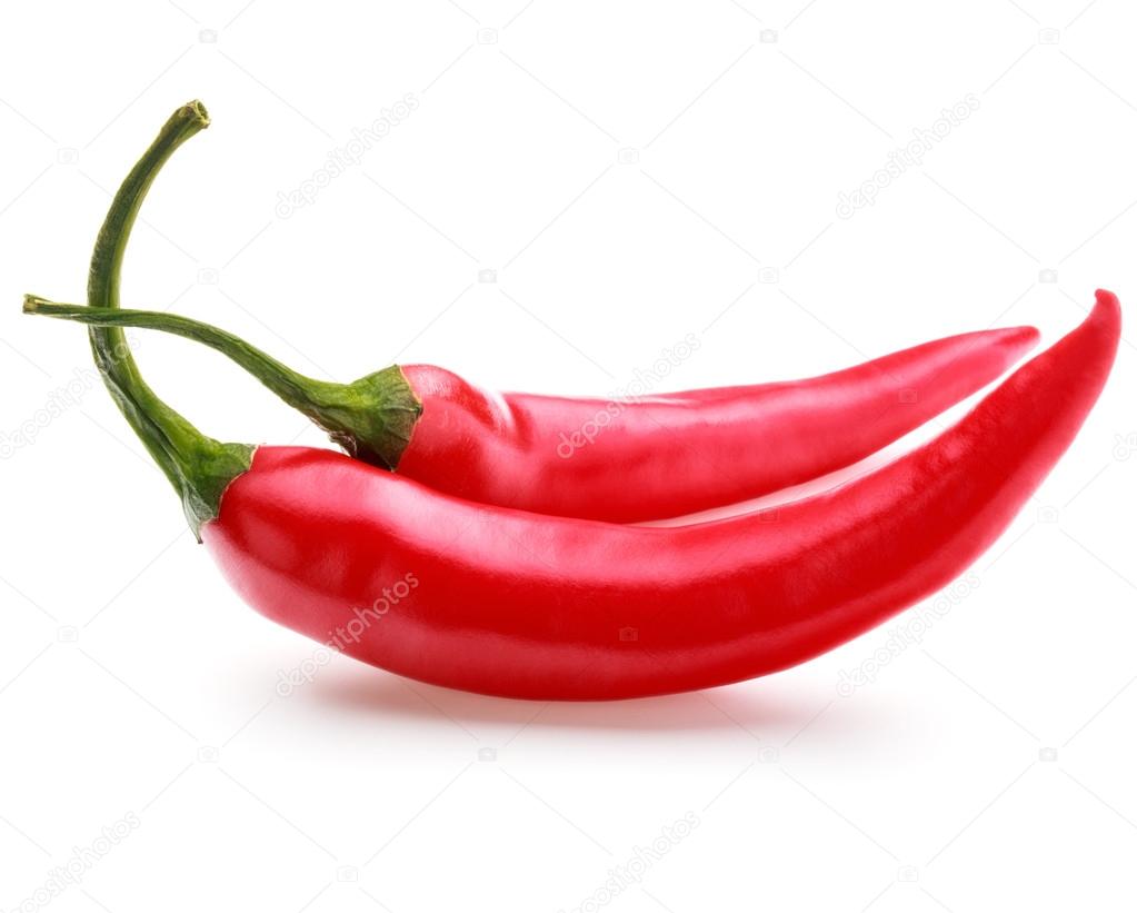 Red chilli cayenne peppers