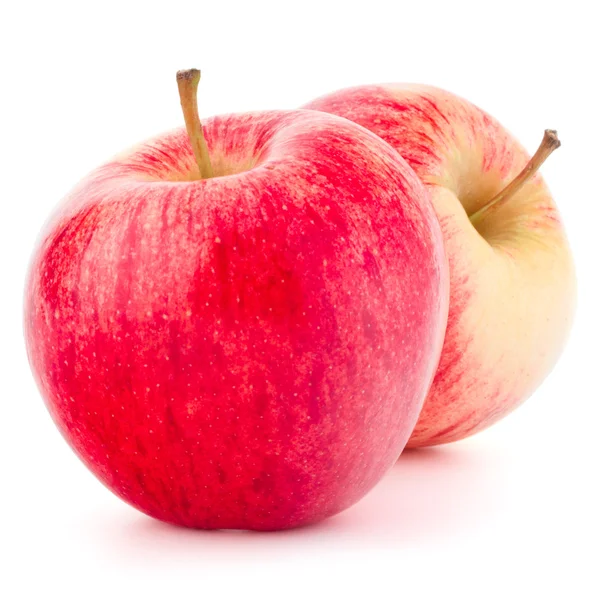 Twee rode appels — Stockfoto