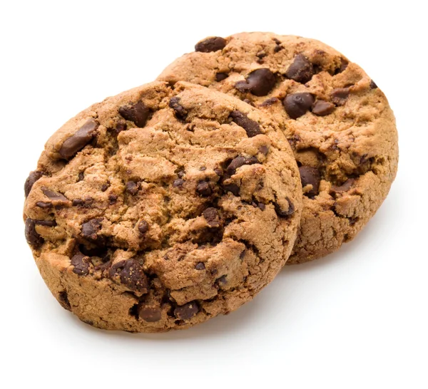 Two chocolate cookies — Stock Photo, Image