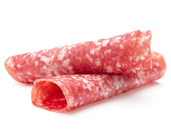 Tranches de saucisse salami — Photo