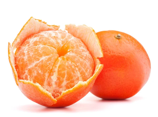 Peeled mandarin fruit — Stock Photo, Image