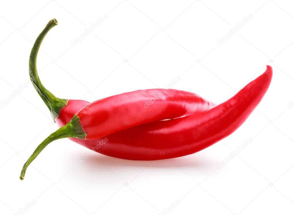 Chilli cayenne peppers