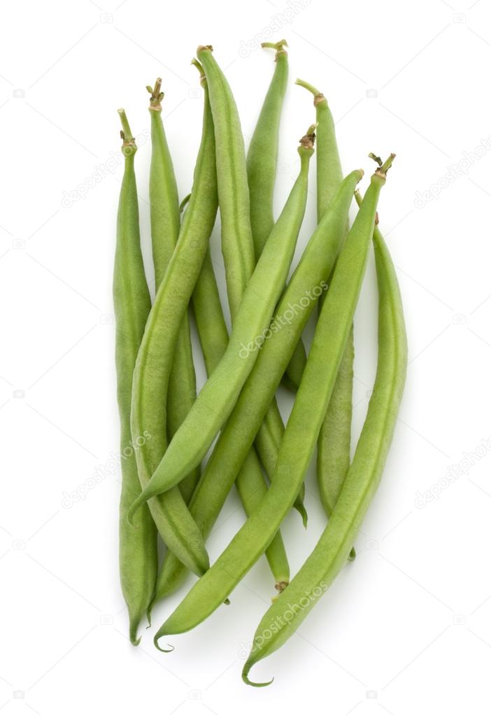 Handful of green beans