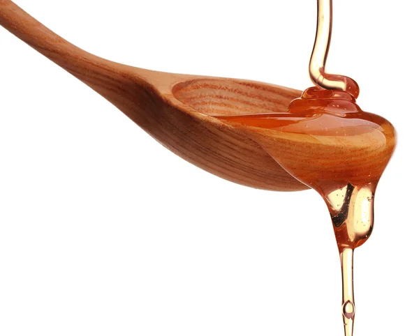 Honung droppade från strömstare — Stockfoto