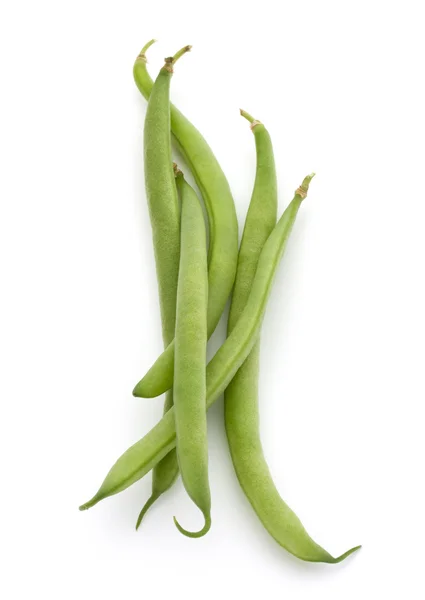 Handful of green beans — Stock Photo, Image