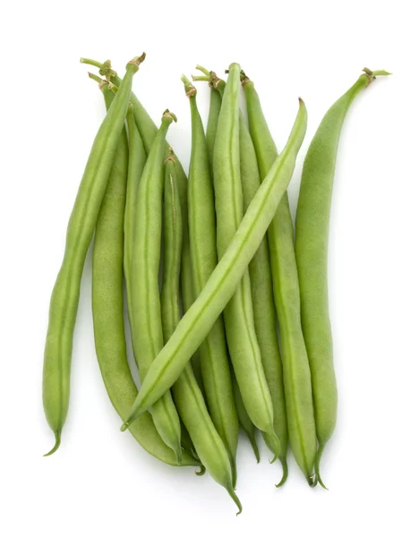 Handful of green beans — Stock Photo, Image