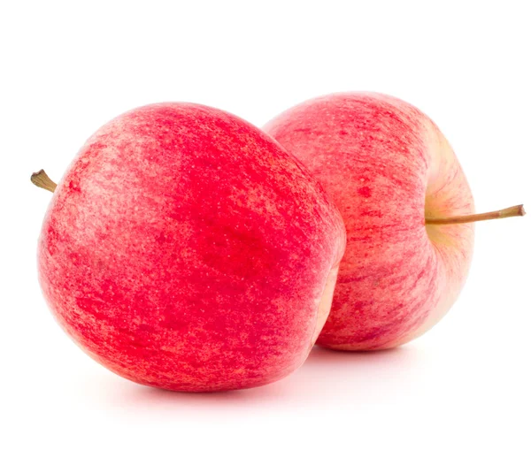 Dos manzanas rojas — Foto de Stock