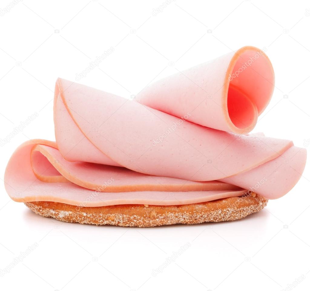 Sandwich with pork ham
