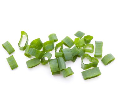 Chopped spring onion clipart