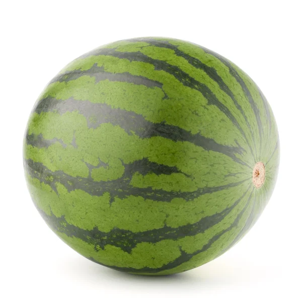 Ripe green watermelon — Stock Photo, Image