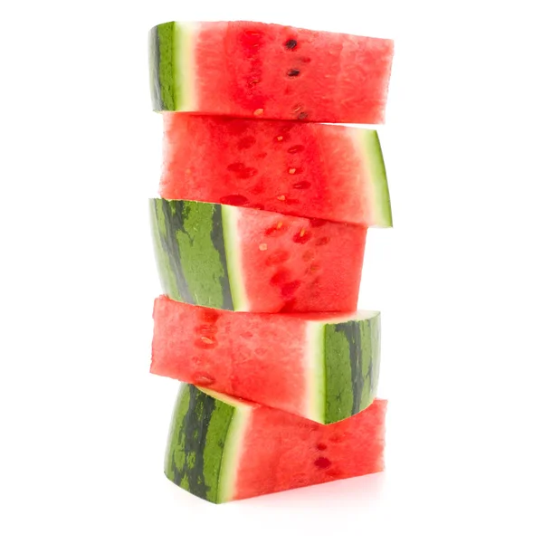 Érett görögdinnye szeletelve — Stock Fotó