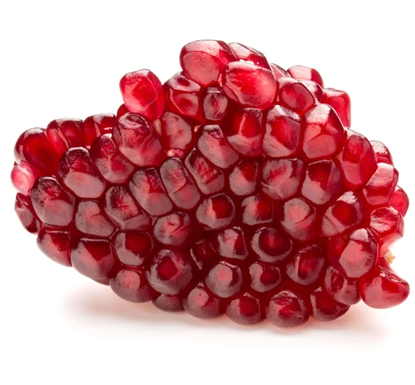 Ripe pomegranate fruit segment — Stock Photo, Image