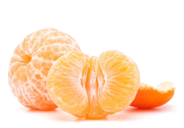Peeled mandarin fruit — Stock Photo, Image