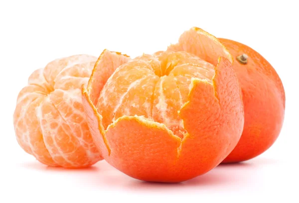 Peeled tangerine fruit — Stock Photo, Image