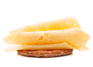 Peynirli sandviç yemek