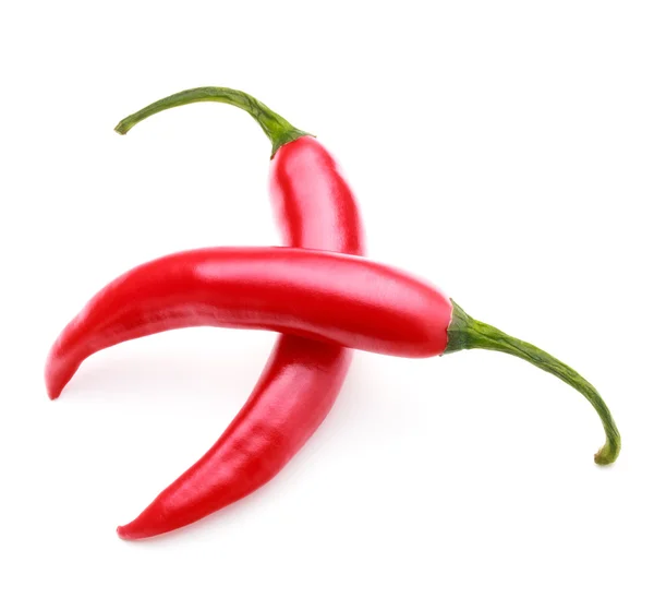 Červené chilli papričky cayenne — Stock fotografie