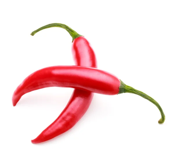 Red chili cayenne peppers — Stock Photo, Image