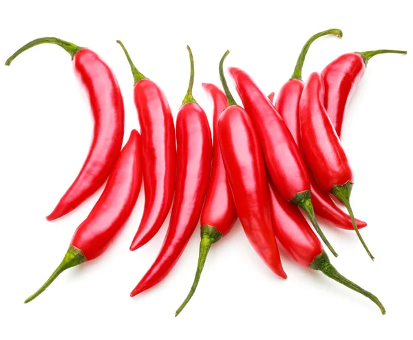 Pimientos de cayena de chile rojo — Foto de Stock