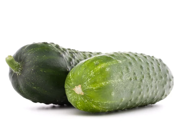 Groene komkommers groenten — Stockfoto