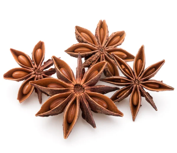 Estrelas anis frutos de especiarias — Fotografia de Stock