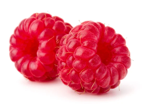 Reife rote Himbeeren — Stockfoto