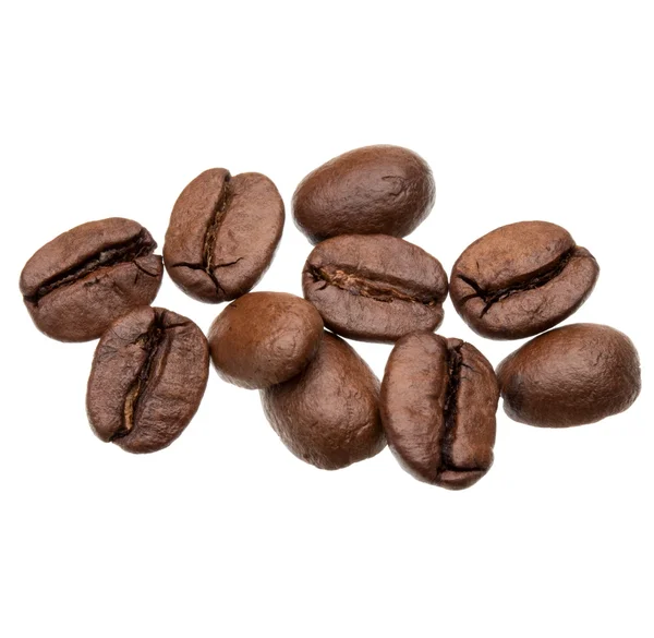 Geröstete Kaffeebohnen — Stockfoto