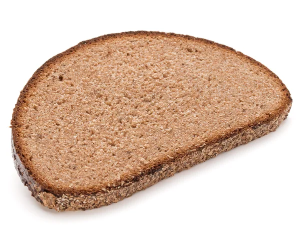 Slice of fresh rye bread — Stock Photo, Image