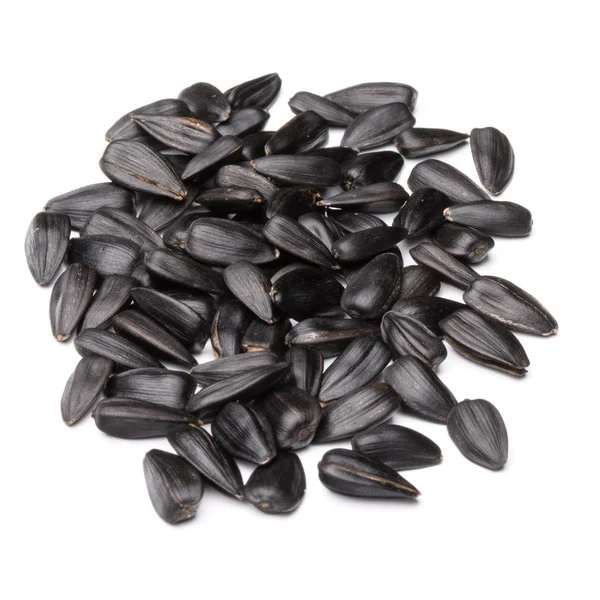 Black sunflower seeds — Stock Photo, Image
