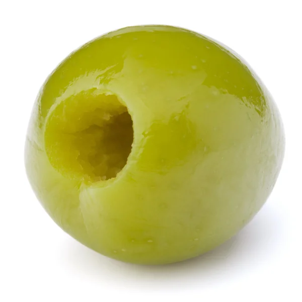 Зеленые оливковые фрукты — стоковое фото
