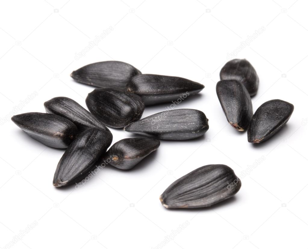 Black sunflower seeds