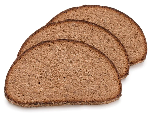 Slices of fresh rye bread — Stock Photo, Image