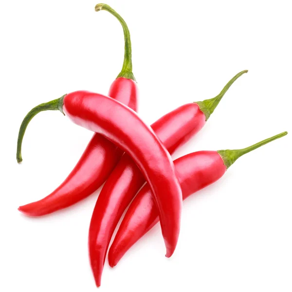 Rode chilipepertjes cayenne — Stockfoto