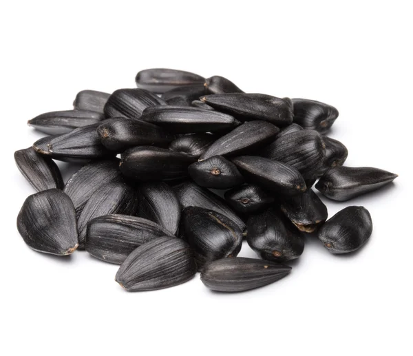 Black sunflower seeds — Stock Photo, Image