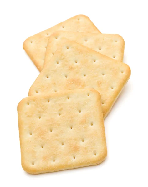 Trockene Cracker-Kekse — Stockfoto