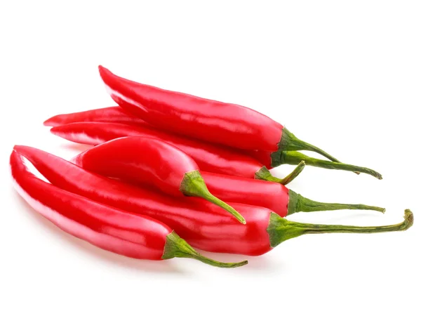 Rode chilipepertjes cayenne — Stockfoto