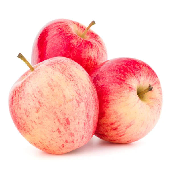 Czerwone jabłka świeże — Zdjęcie stockowe