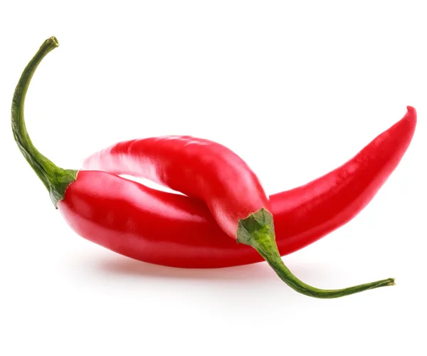 Červené chilli papričky cayenne — Stock fotografie