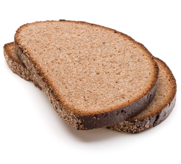 Φέτες φρέσκο ψωμί σίκαλης — Φωτογραφία Αρχείου