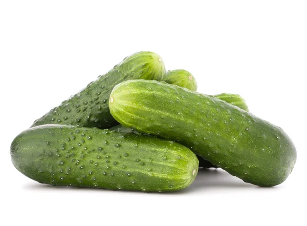 Fresh cucumbers pile — Stock Photo, Image